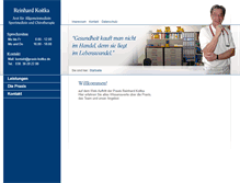 Tablet Screenshot of praxis-koitka.de